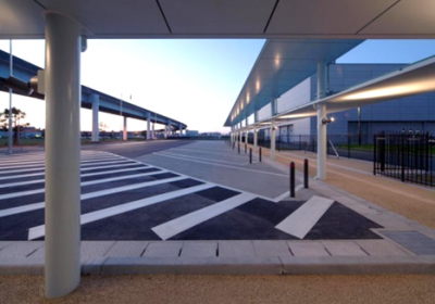 福岡空港国際線バスプール
