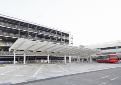 福岡空港道路駐車場（バスプール）他１件工事　国内線