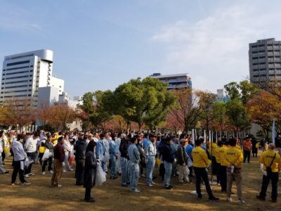 天神地区清掃活動