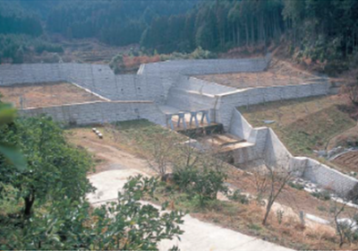 福岡県豊前土木事務所　砂防ダム