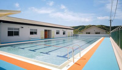 築上町下城井小学校 プール