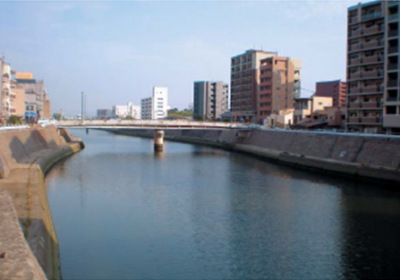 河川激甚災害対策御笠川改修